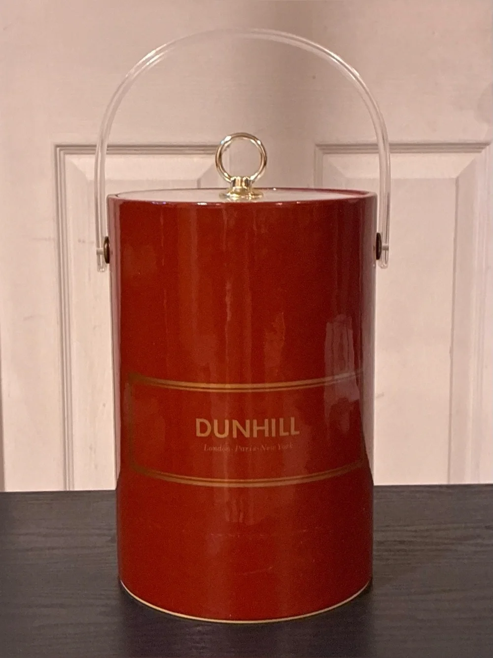 The Dunhill Ice Bucket, Rare Vintage, 1970’s Iconic Collectible